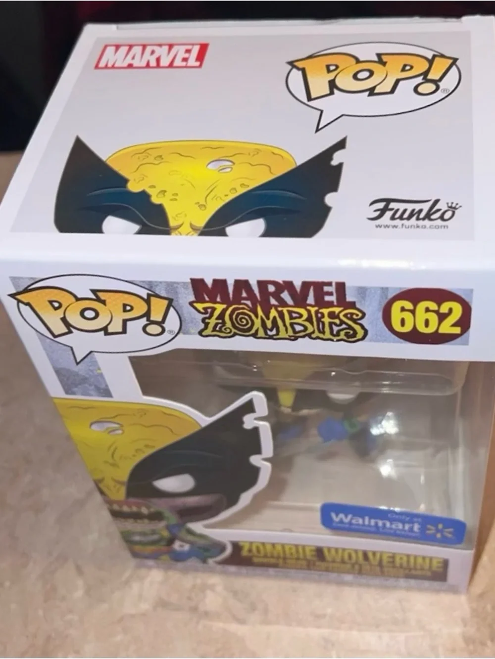 Funko Pop! Marvel Zombies #662 Zombie Wolverine - Yellow, Black & Green